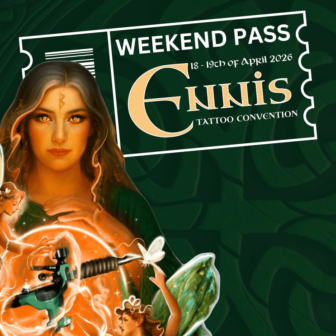 Weekend ticket to Ennis Tattoo Convention
